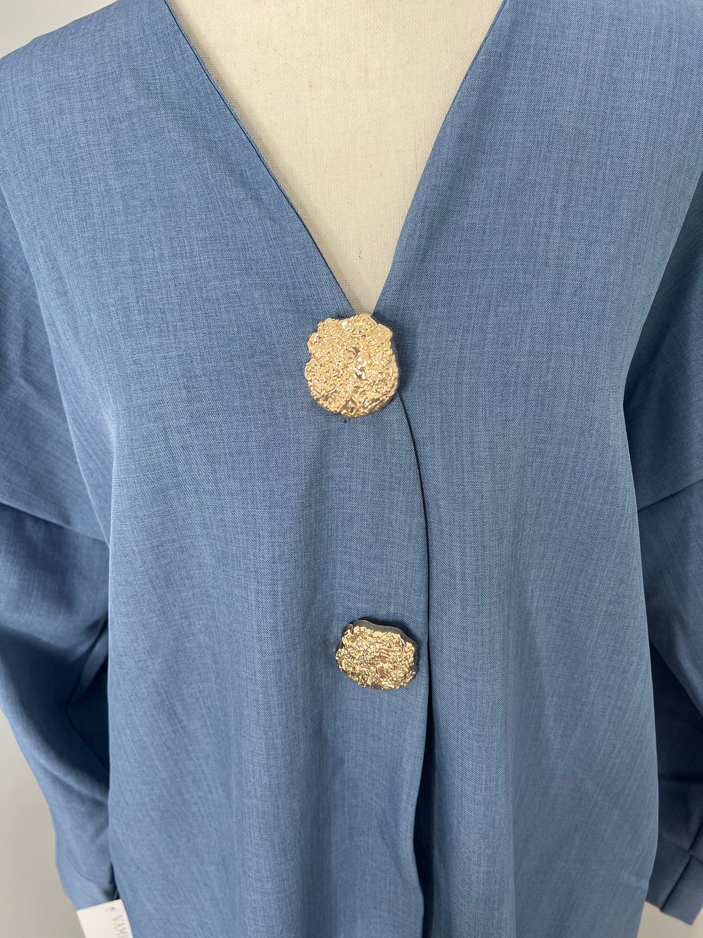 Ensemble Gold Button Bleu Jean