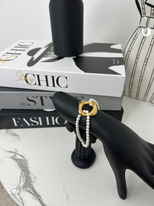 Bracelet Carré Nacré