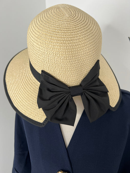 Chapeau Nœud Beige