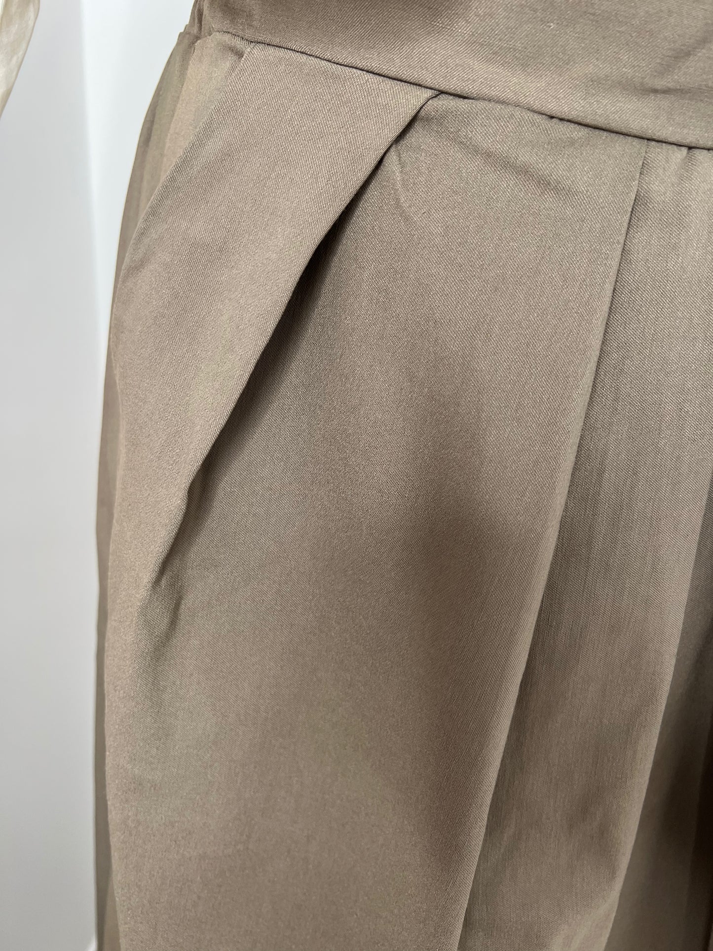 Jupe Maxi Marron/Kaki
